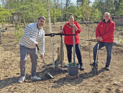 Barfußland Todesfelde startet Baumpflanzaktion zur neuen Saison