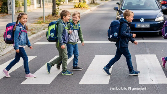Polizei hat zum Schulanfang Raser im Visier