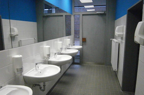 Umfangreiche Grundsanierung der Schülertoiletten