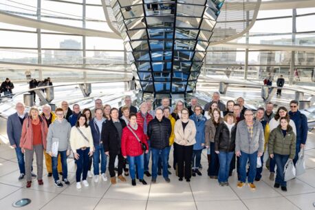 Ehrenamtler aus Segeberg auf Informationsreise nach Berlin