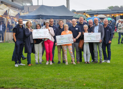 VR Bank Barbecue unterstützt Hospiz-Vereine