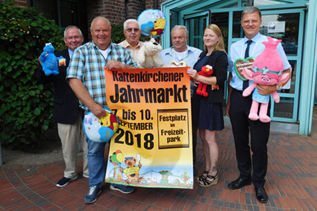 Jahrmarkt auf dem Festplatz steht kurz bevor