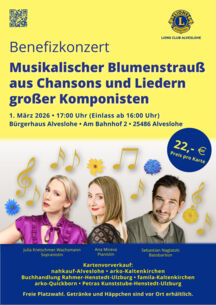 Musikalischer Blumenstrauß aus Chansons und Liedern großer Komponisten