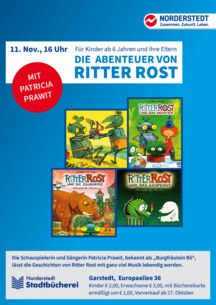 Die Abenteuer von Ritter Rost in der Stadtbücherei