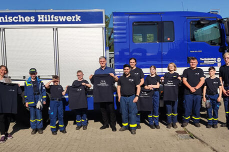 T-Shirts für die THW-Jugend