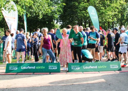 Mehr als 1.400 Aktive beim 4. AOK-Firmenlauf