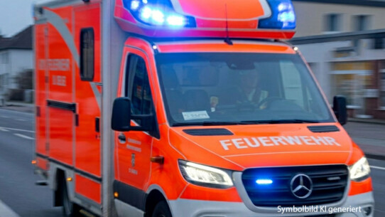 Großbrand einer Lagerhalle mit E-Scooter Akkus in Neumünster