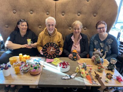 Ostermarkt der Kunsthandwerker in der MOORBEK PASSAGE