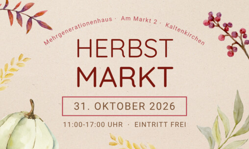 Herbstmarkt im Mehrgenerationenhaus