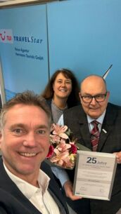 25 Jahre Mitglied in der TRAVEL STAR Kooperation