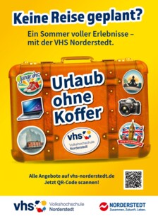 Urlaub beginnt vor der Haustür – VHS lädt zum „Urlaub ohne Koffer“