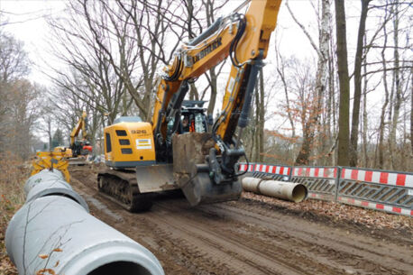 Erneuerungsarbeiten des Kisdorfer Weges kommen gut voran