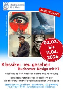 Themenraum „Zukunft – heute fiction, morgen science“ in der Stadtbücherei