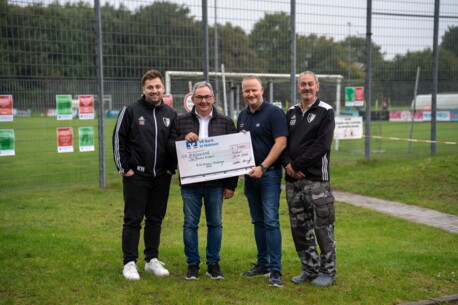 „Challenge completed“ – 3.000 Euro für SSC Phoenix Kisdorf
