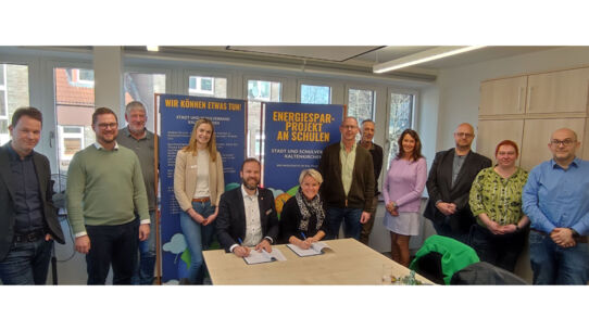 Projekt „Energiesparmodelle an Schulen“ in Kaltenkirchen gestartet