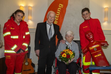 Diamantene Hochzeit mit Herz