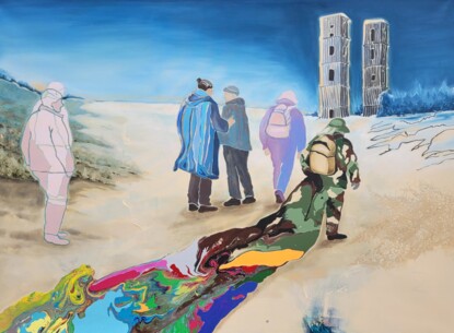 Petra Kost: „Unvereinbar – zusammen" – Ausstellung im Kunstverein Quickborn