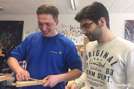 Tischler-Praxisworkshop im Gymnasium in Kaltenkirchen