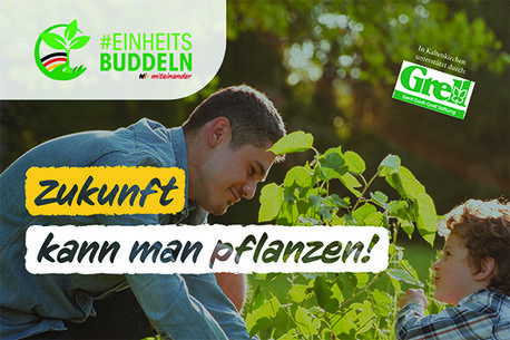 „Einheitsbuddeln“ zum Tag der deutschen Einheit