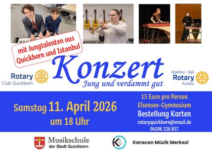 Rotary Clubs aus Quickborn und Istanbul-Şişli starten gemeinsames Jugendprojekt