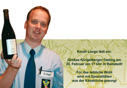 Ein schmackhafter Wein macht jedes Menü besonders