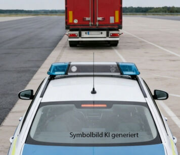 Schlangenlinien mit über 3 Promille - LKW auf A 7 gestoppt