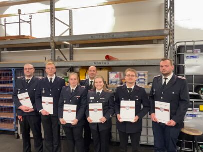 Rekordjahr für ABC-Zug Kreis Segeberg: 23 Einsätze und 23 neue Kräfte