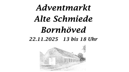 Adventmarkt in der „Alten Schmiede Bornhöved“