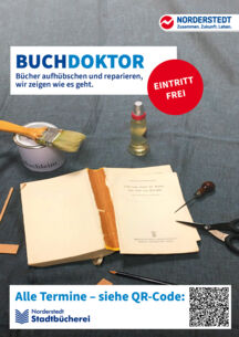 Der Buchdoktor kommt in die Stadtteilbücherei Friedrichsgabe