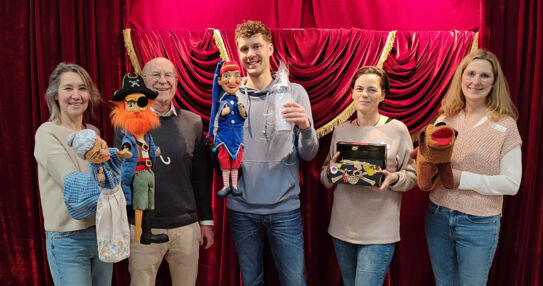 Puppentheater-Aufführungen zauberten Kindern Lächeln ins Gesicht