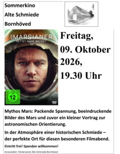 Alte Schmiede „Der Marsianer – Rettet Mark Watney“