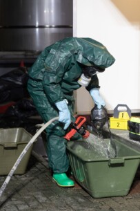 Gefahrstoff ausgegast: ABC-Einsatz in Leezener Molkereibetrieb