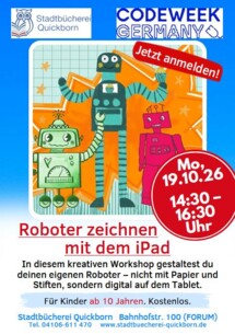 Code Week in der Stadtbücherei – Technik spielerisch entdecken