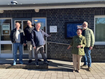 Ehemaliger SVR-Treff bekommt auf Antrag des Beirats Inklusion eine Rampe und einen Handlauf