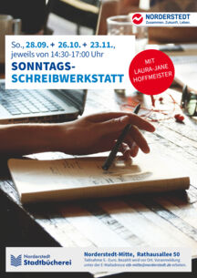 Sonntags in der Stadtbücherei – die Schreibwerkstatt