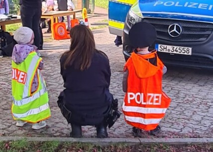 Blaulichttag bei der evangelischen Kindertagesstätte in Rickling