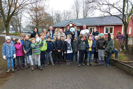 Einweihung des neuen Hortgebäudes an der Grundschule 