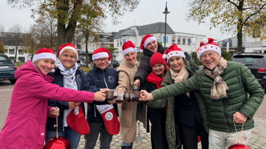 Weihnachtsrondell in Kaltenkirchen: Hygge trifft auf skandinavisches Flair