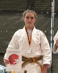 Starker Auftritt:  TURA Judoka Fabienne Hattendorf erkämpft Silber