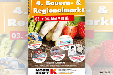 Der große Bauern- & Regionalmarkt bei Möbel Kraft
