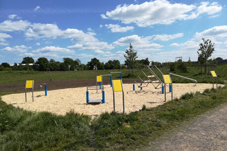 Neue Fitness-Geräte im Flottmoorpark und im Freizeitpark