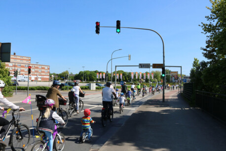 Rauf aufs Rad – für kinderfreundliche Straßen bei der 5. Kidical Mass