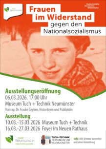 Frauen im Widerstand gegen den Nationalsozialismus – Ausstellung in Neumünster