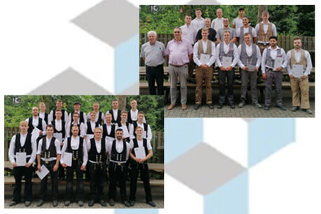 Traditionelle Freisprechungsfeier der Baugewerbe-Innung