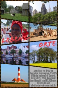 Vernissage "Lebensorte" mit Journalistin Beata von Hanxleden