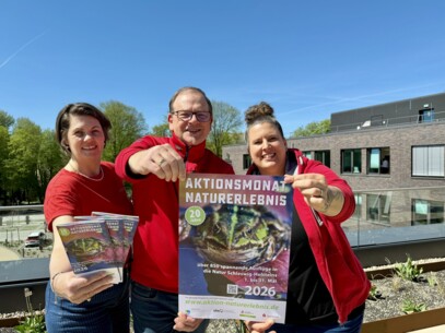Aktionsmonat Naturerlebnis - Natur mit allen Sinnen entdecken