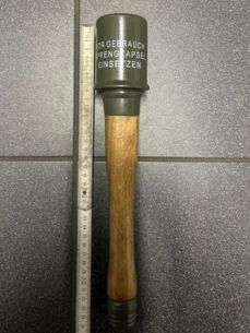 Streit auf Tankstelle. Vermeintliche Stielhandgranate löst Polizeieinsatz aus