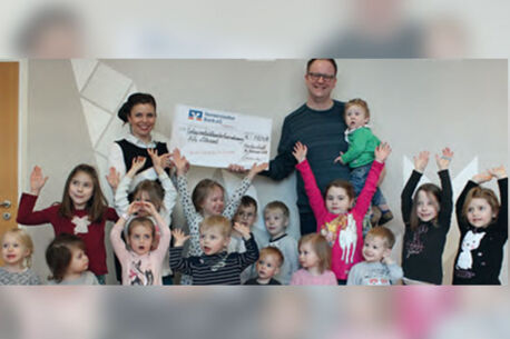 Neuer Wickeltisch für Kindertagesstätte