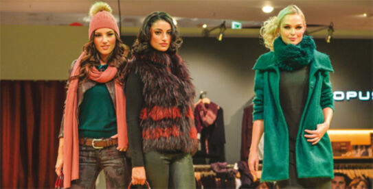 VIP-Modenschau – Catwalk wurde zur Manege