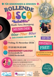 Rollende Disco „RoSeDiNo“ startet in Garstedt